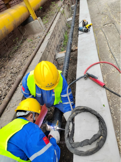 努力圖樹立,庶幾終有成——記燃?xì)馐聵I(yè)部CNG加氣站進(jìn)氣管道改造